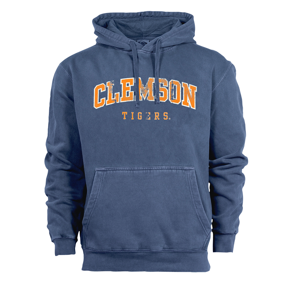 Purple hotsell clemson sweatshirt