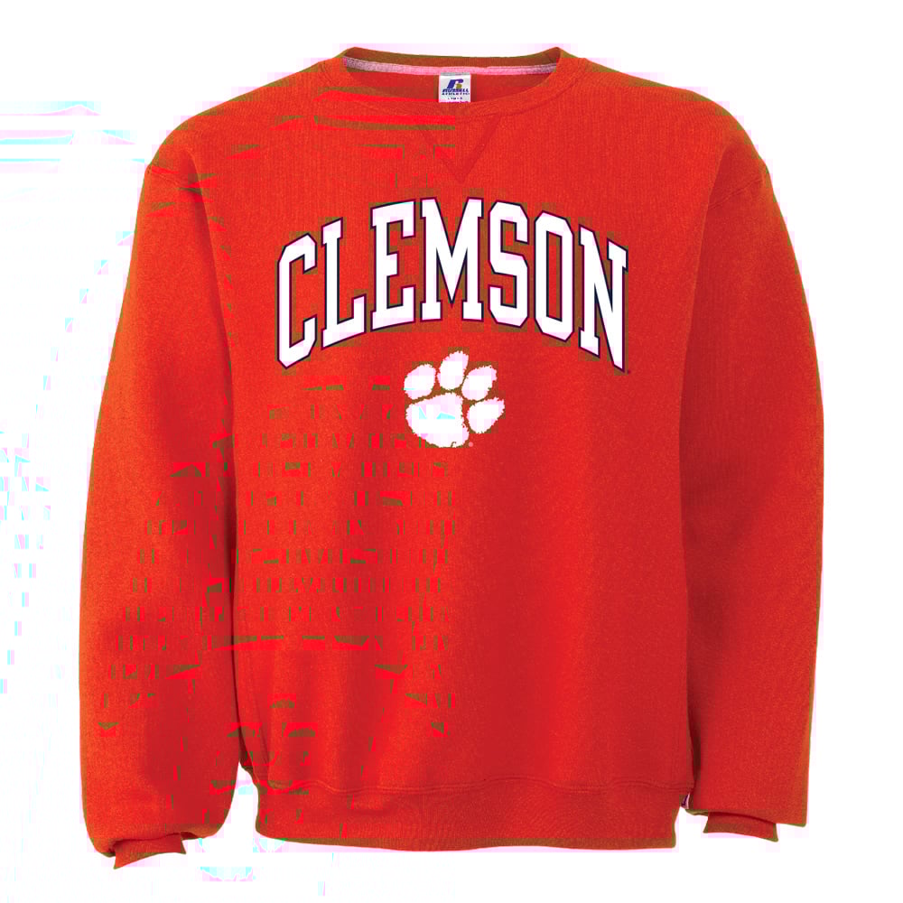 Clemson Russell Classic Crew Sweatshirt