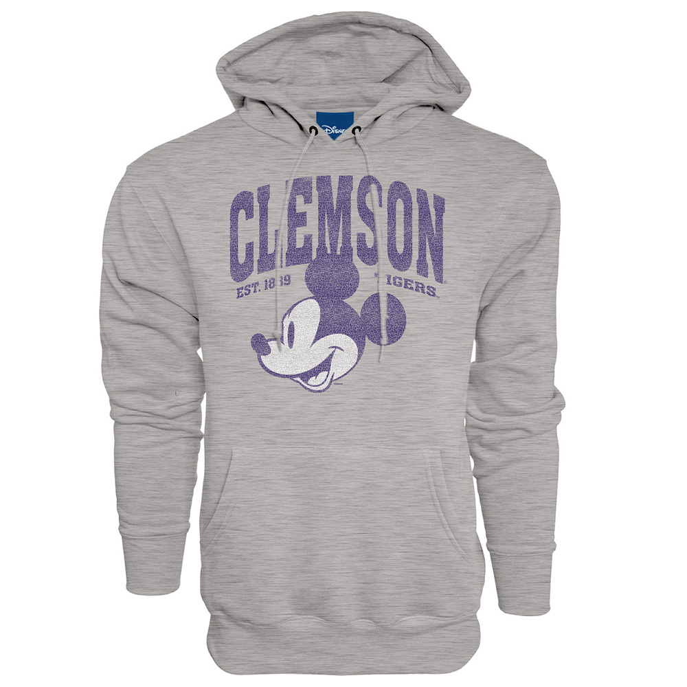 Clemson short sleeve hoodie clearance