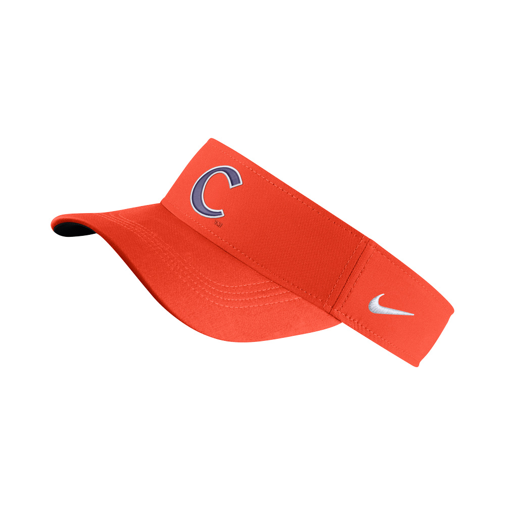 Orange store nike visor
