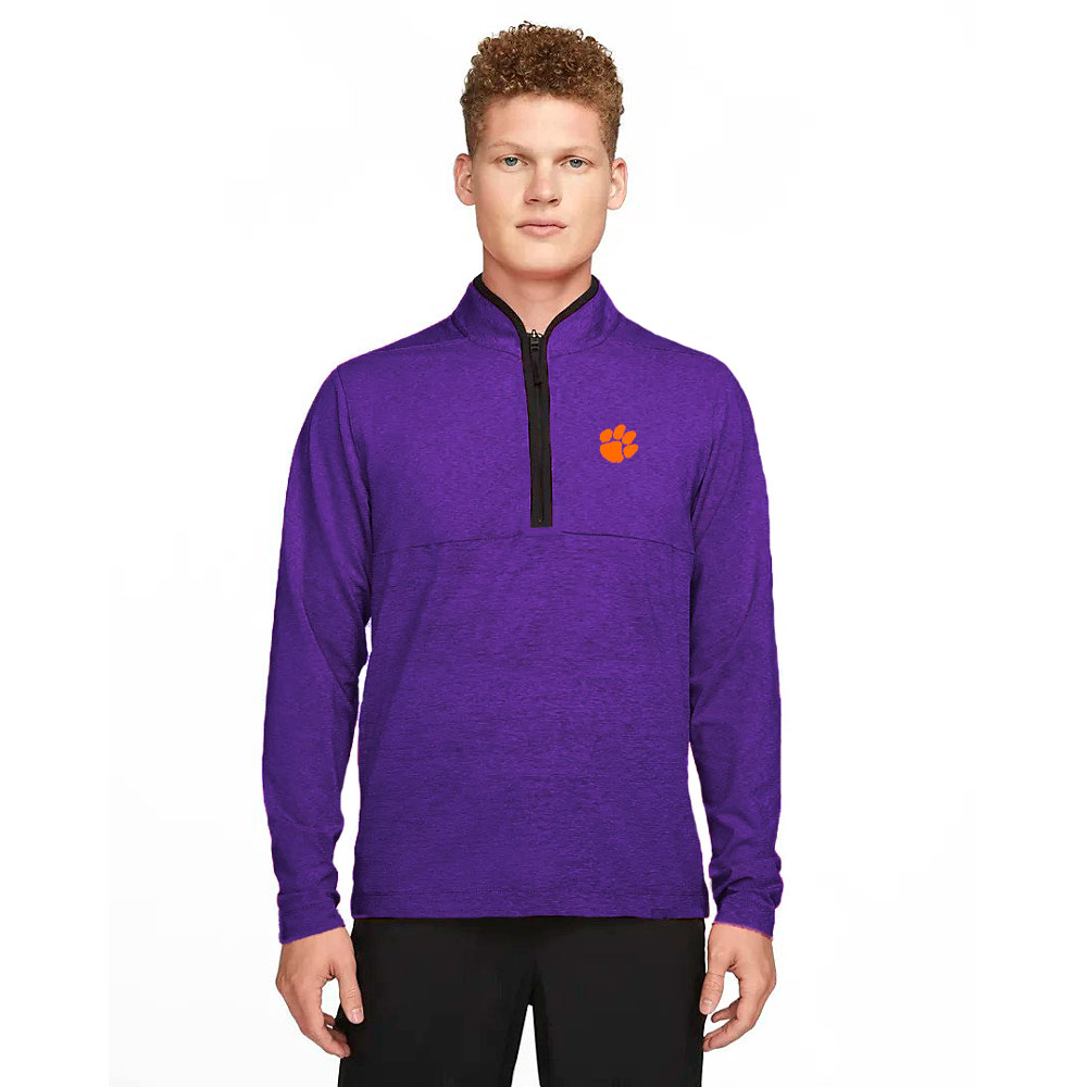 Clemson Nike DRI FIT Victory Half Zip