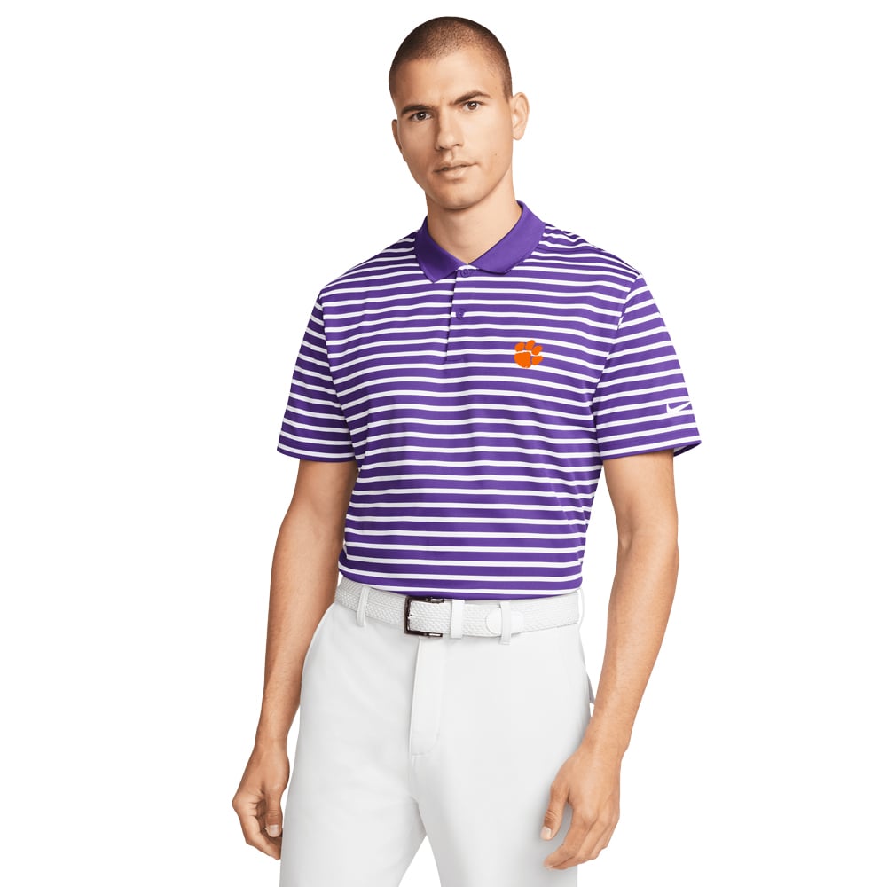 Clemson dri fit polo best sale