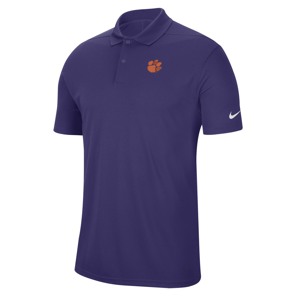 Clemson Nike Victory Solid Polo