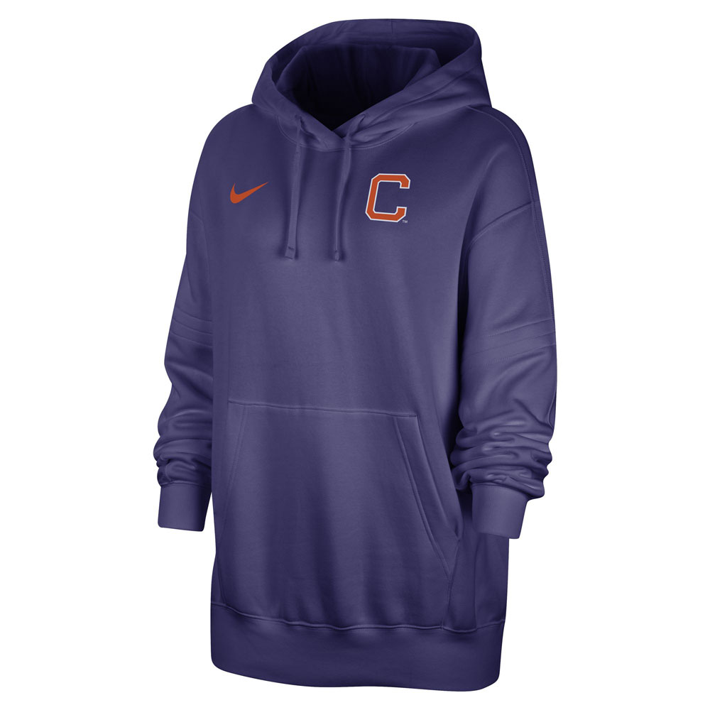 Purple nike clemson hoodie on sale