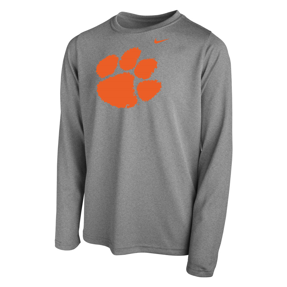 Clemson nike dri fit best sale long sleeve