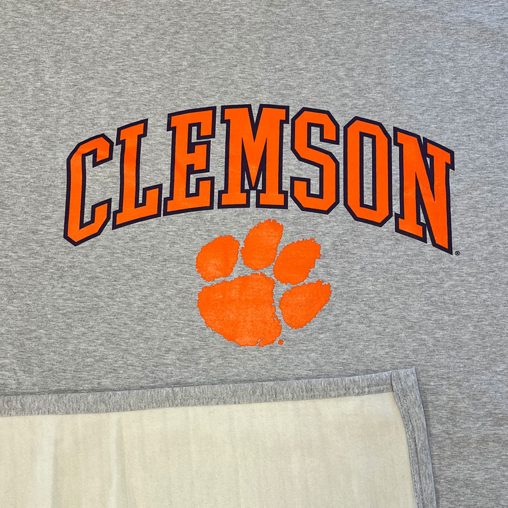 Clemson sweatshirt blanket new arrivals
