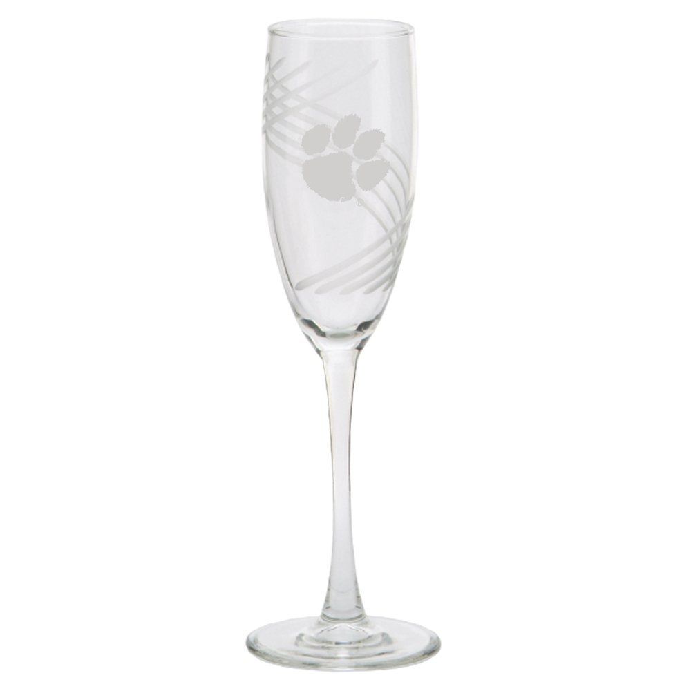Swirl champagne flutes deals