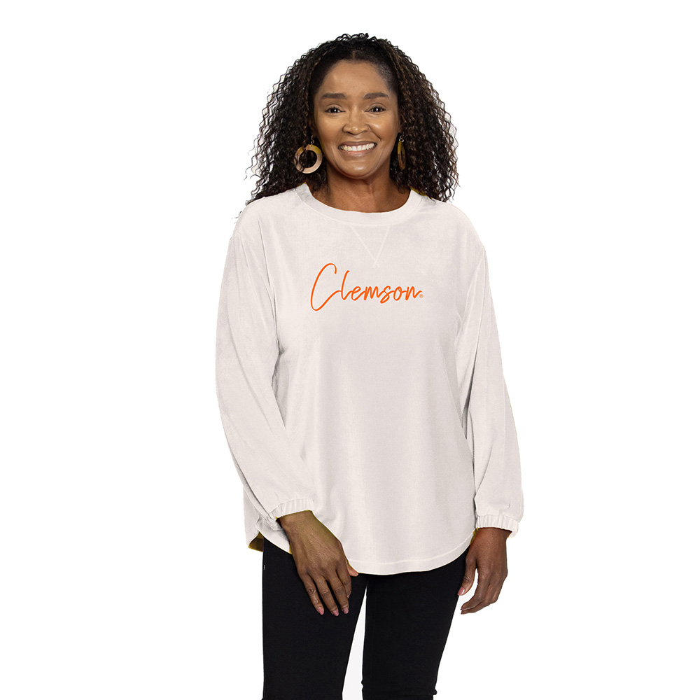 Womens clemson shirts best sale