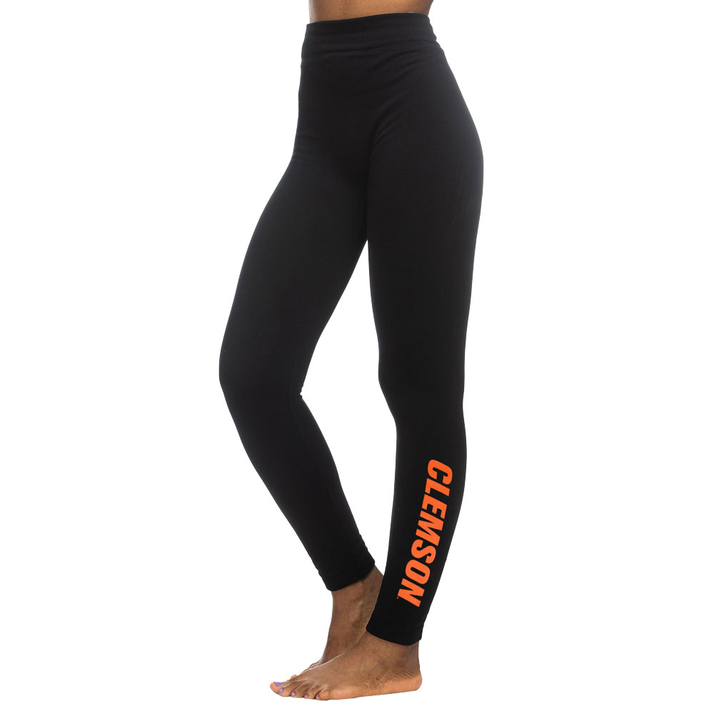 Clemson ZooZatz Women s Fleece Lined Leggings