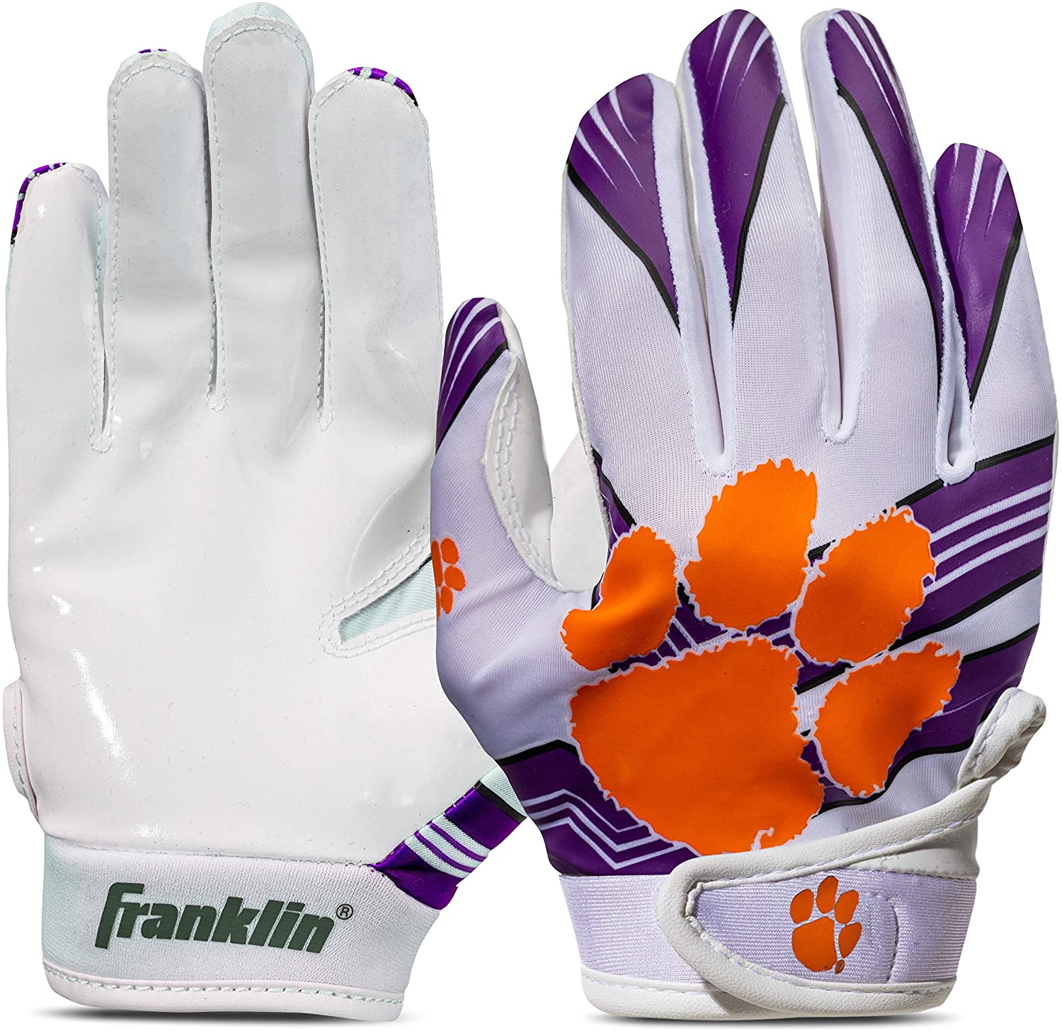 Clemson Franklin Youth Receiver Gloves