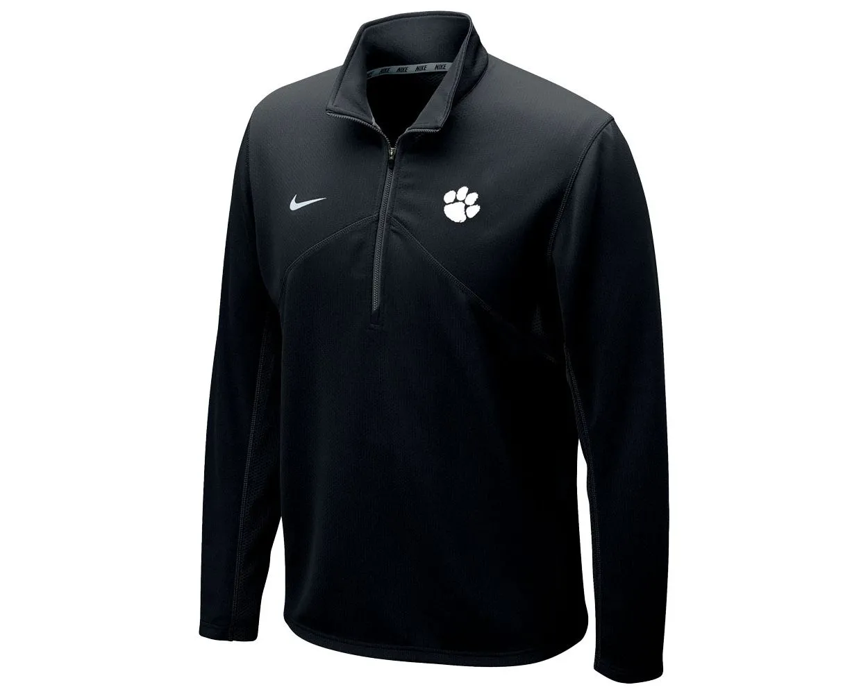 Clemson Nike Dri FIT Training 1 4 Zip Top