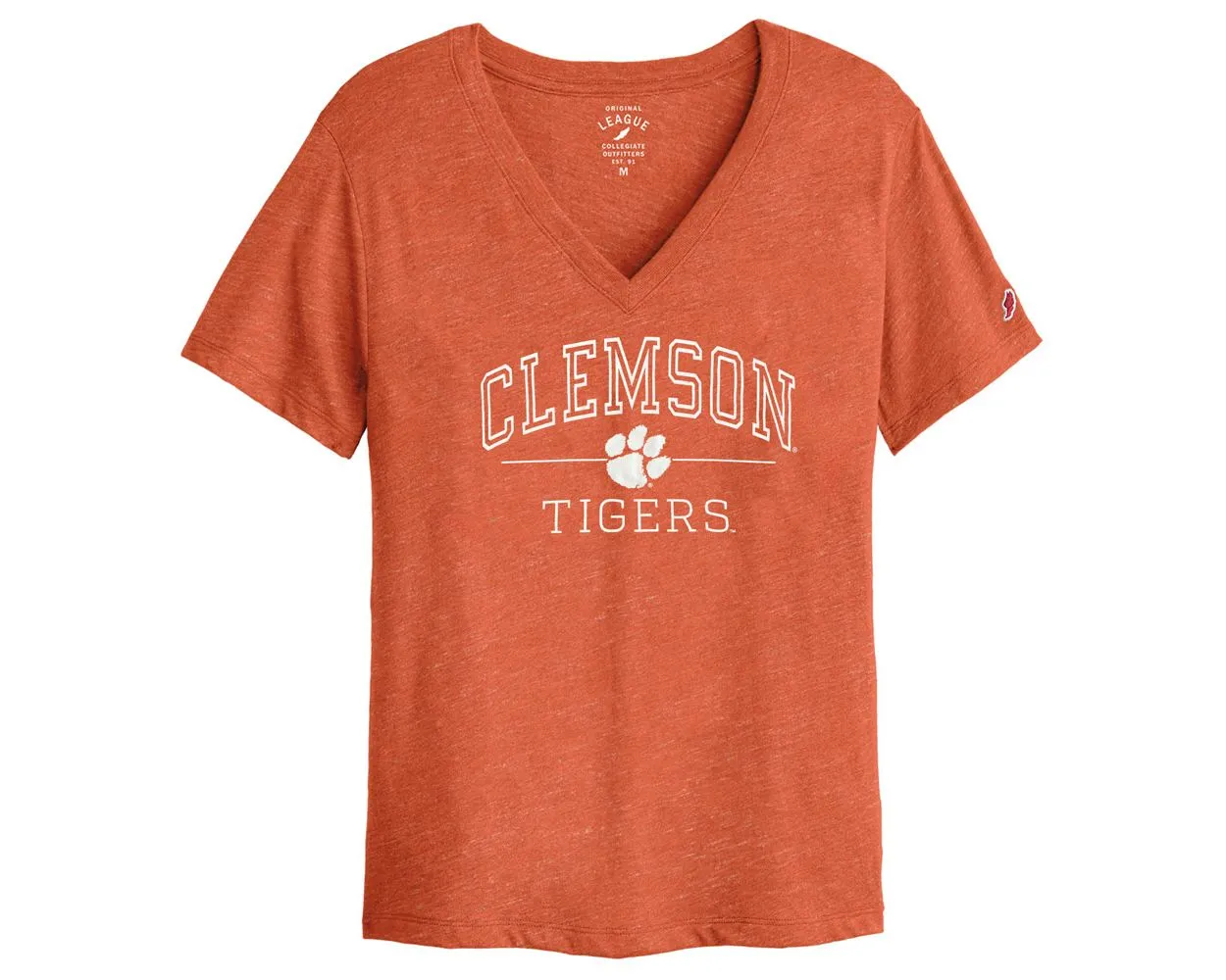 Clemson League Women s Intramural V Neck Tee