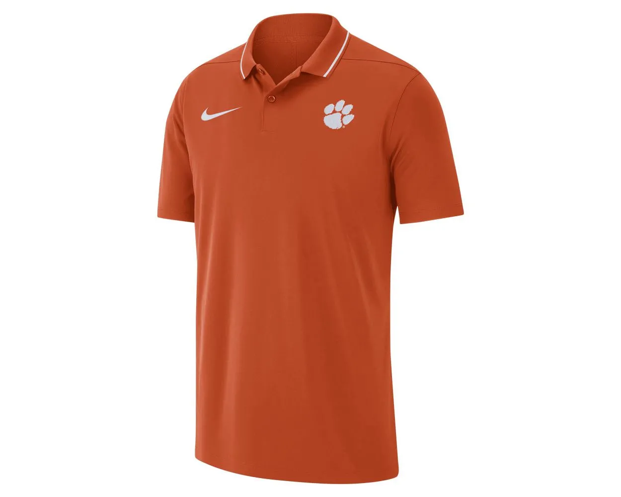 Clemson Nike 2023 DRI FIT Coaches Polo