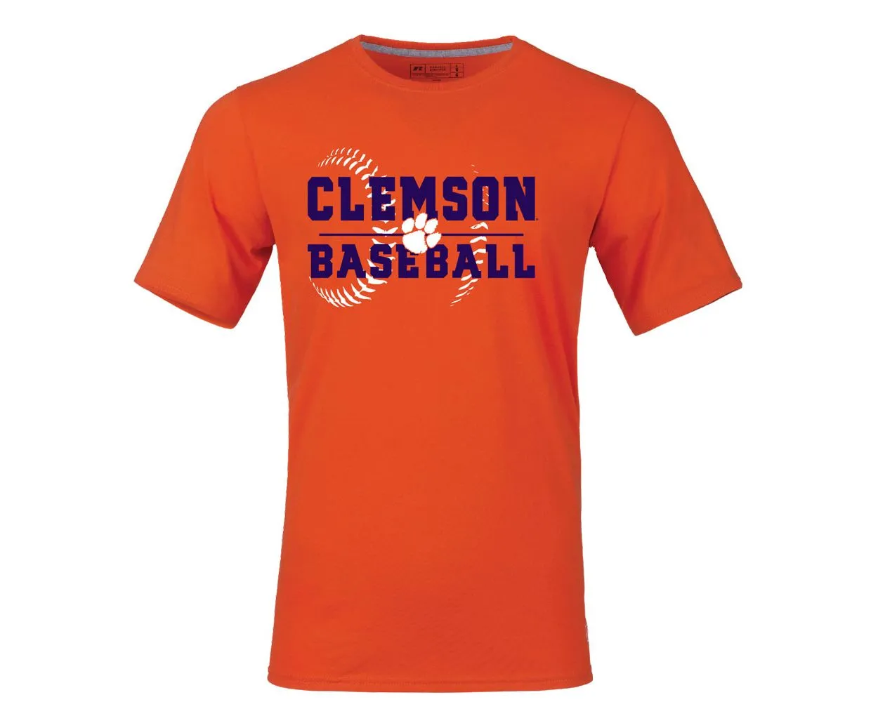 Clemson Russell Baseball Tee
