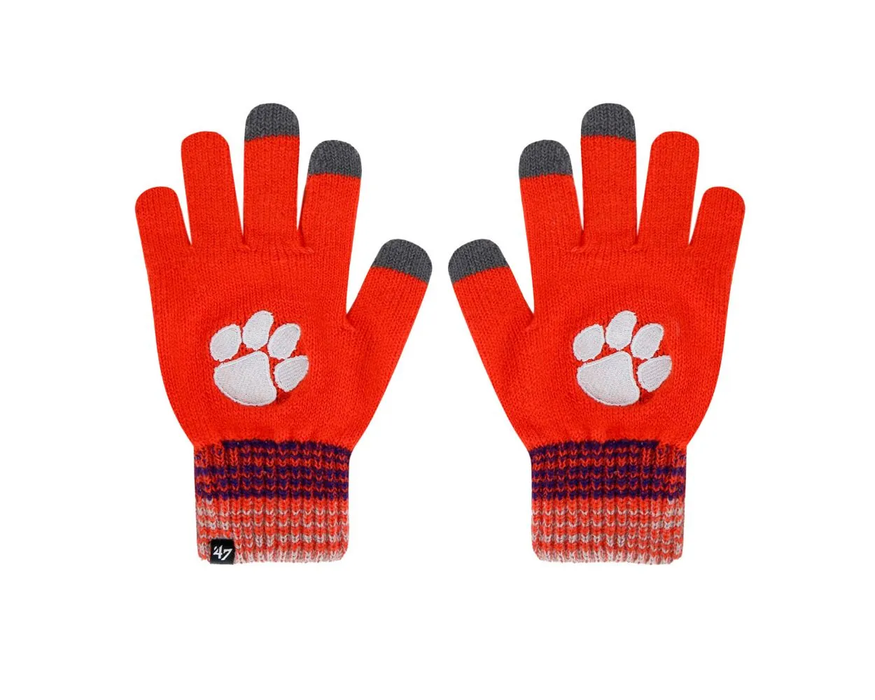 Clemson 47 Static Gloves