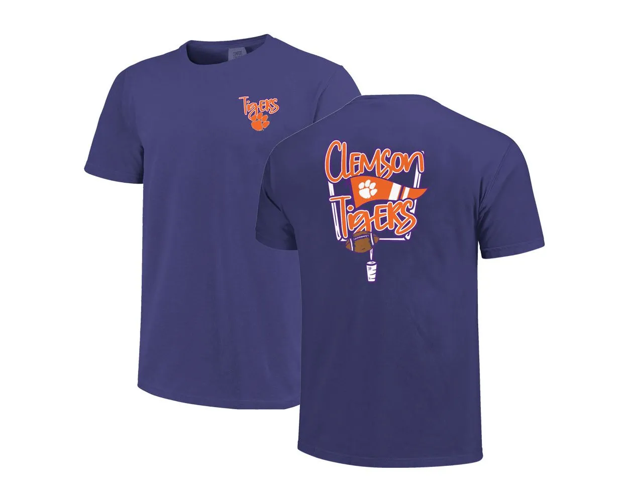 Clemson comfort outlet colors sweatshirt