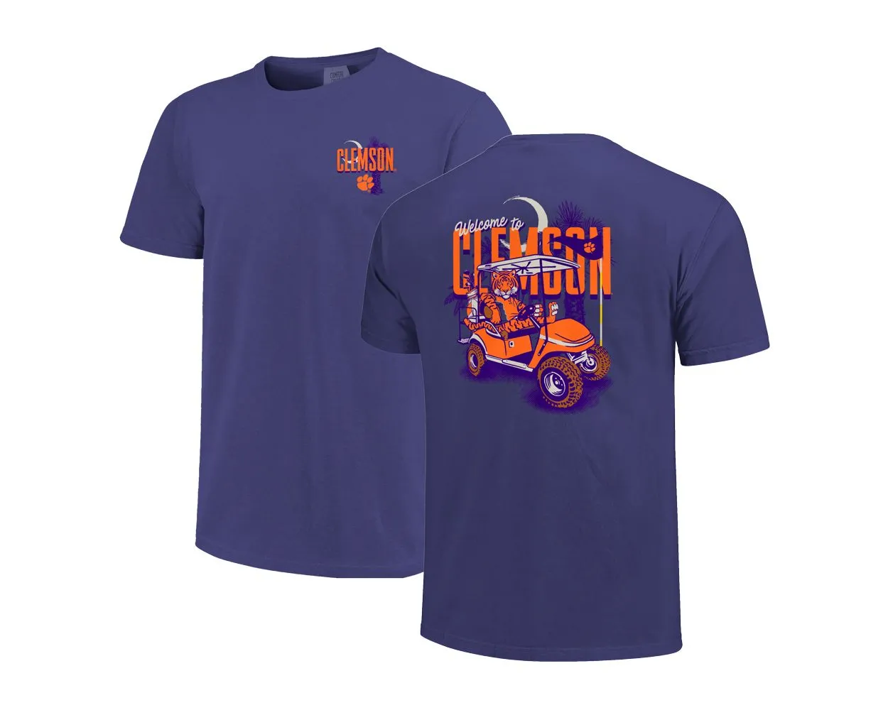 Clemson golf shirt hotsell