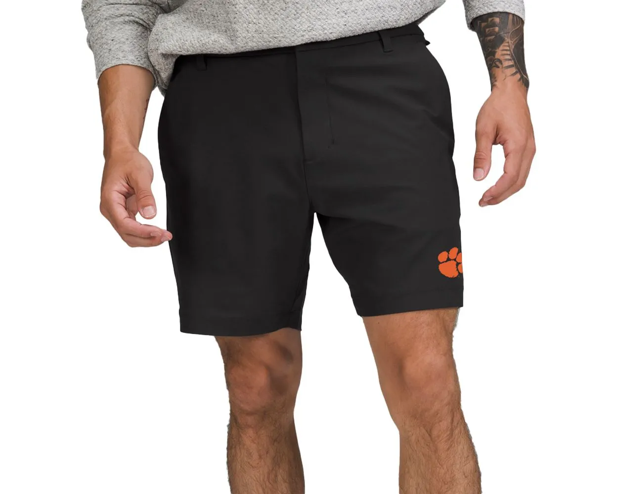 Clemson lululemon Black Classic Fit 7 Commission Shorts