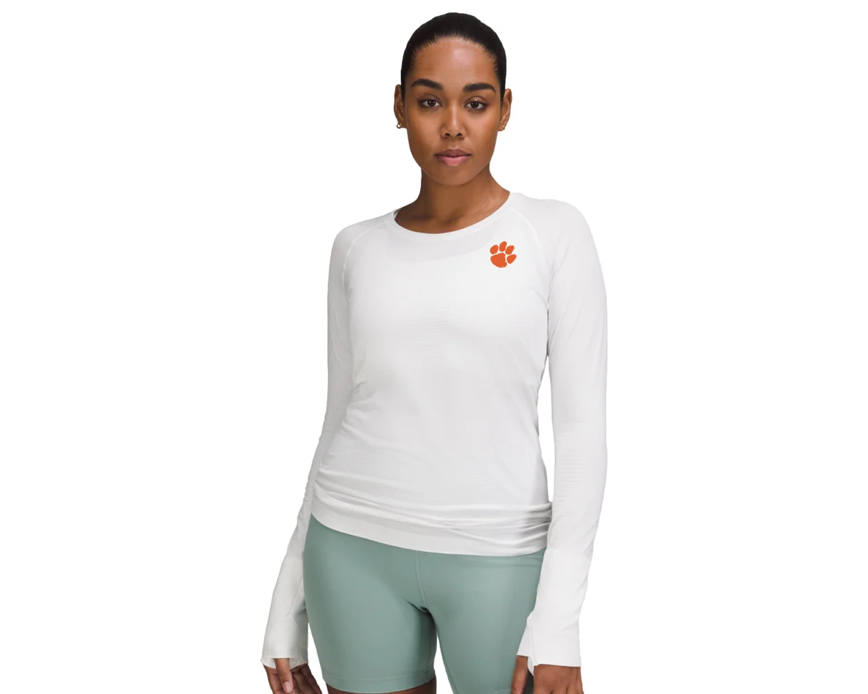 Clemson lululemon Women s Swiftly Tech Long Sleeve Shirt 2.0