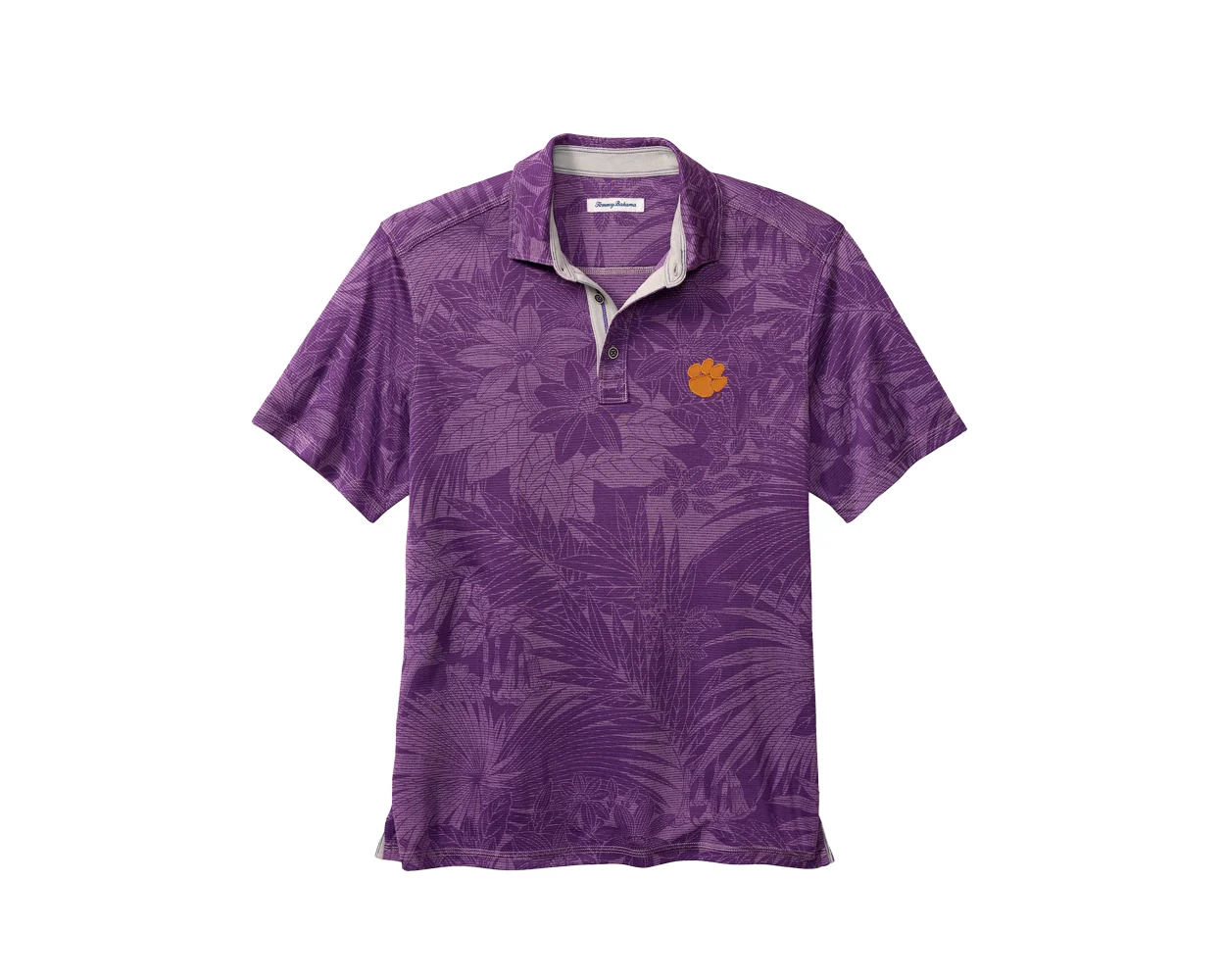 Clemson Tommy Bahama Santiago Paradise Polo