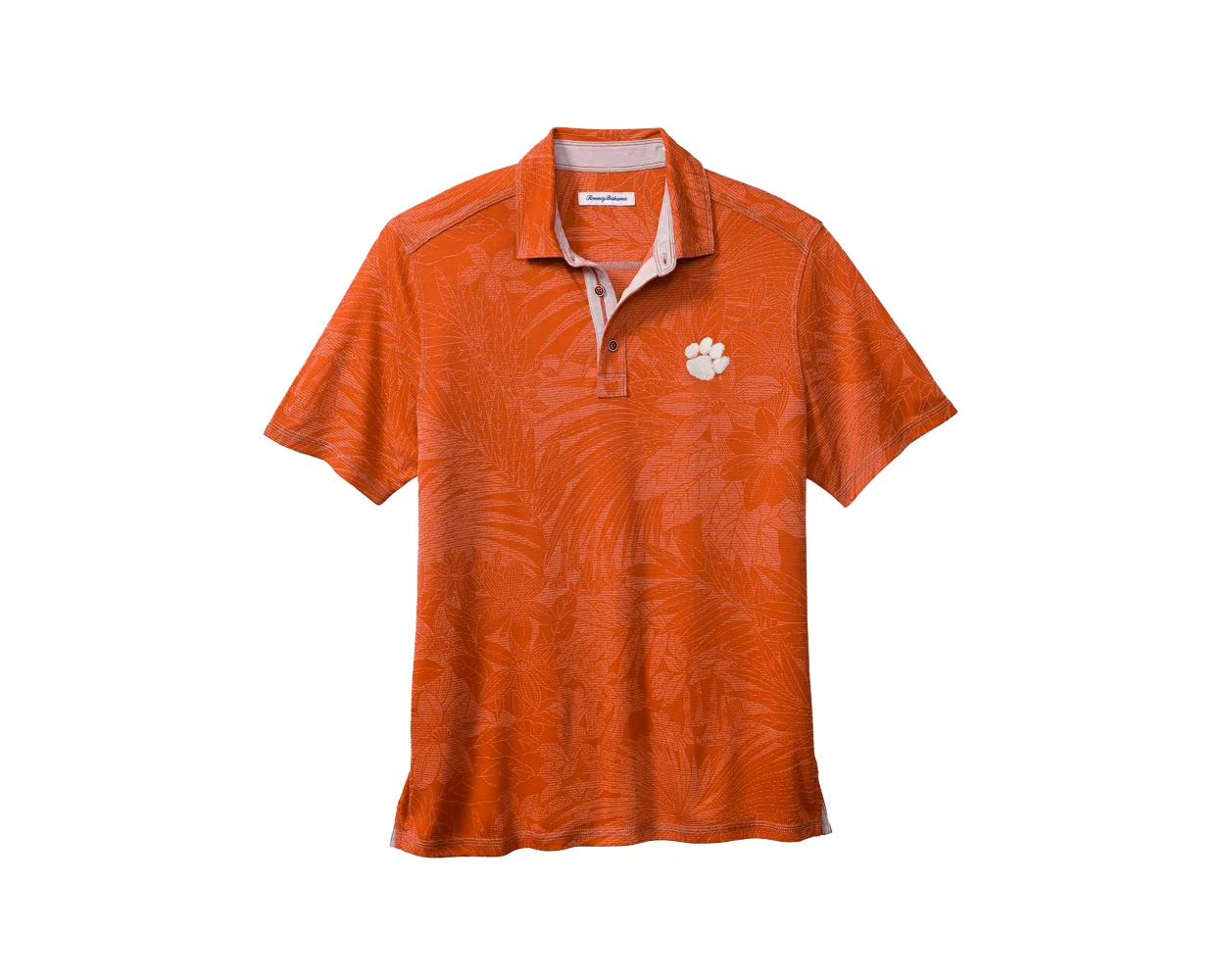 Clemson Tommy Bahama Santiago Paradise Polo