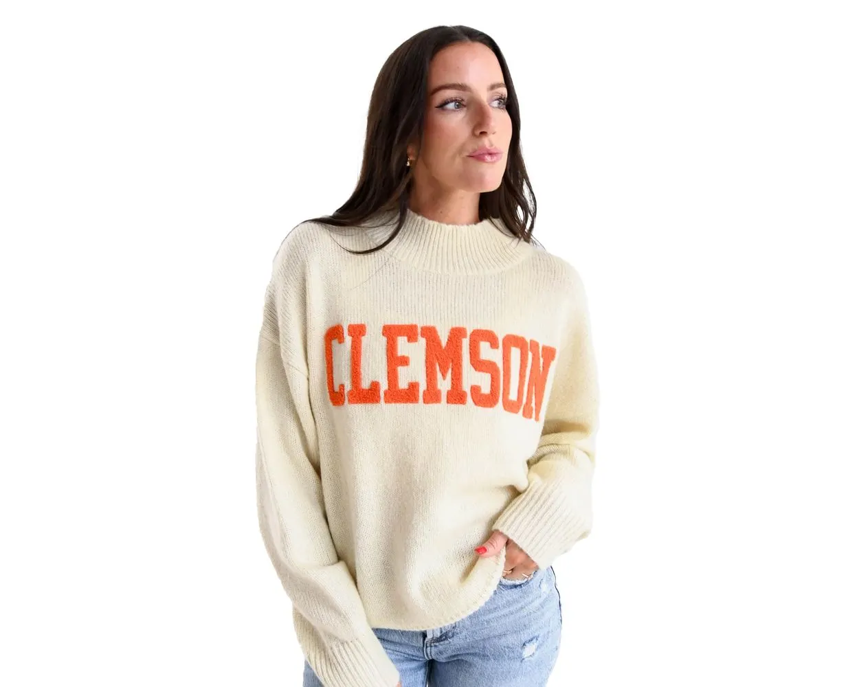 Clemson women's sweater 2025