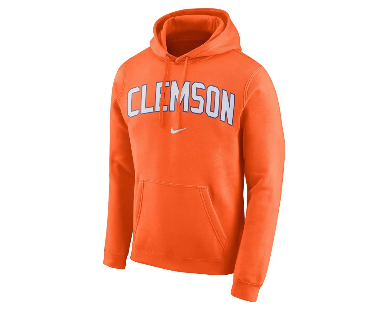 Clemson Nike Club Fleece Arch Hoodie