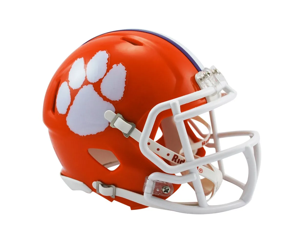 Clemson Riddell Speed Mini Football Helmet