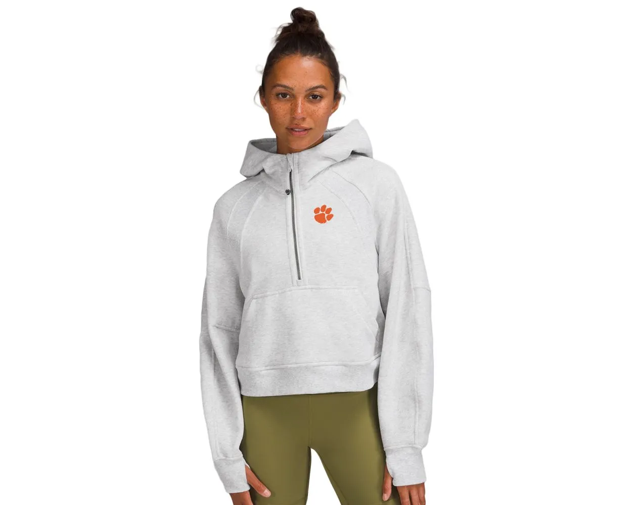 Lululemon grey hoodie clearance