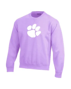 Light purple clemson sweatshirt shop