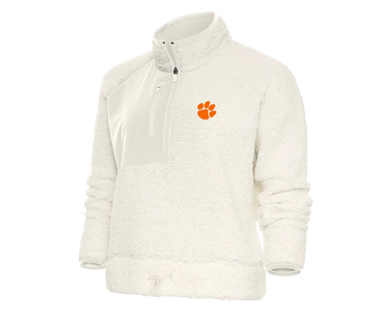 Women's clemson sherpa pullover sale