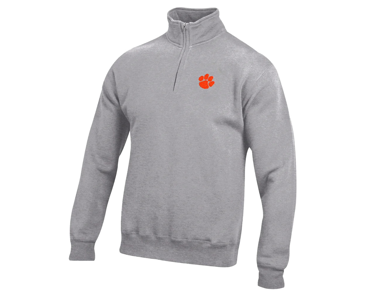 Quarter zip cotton sweatshirt deals