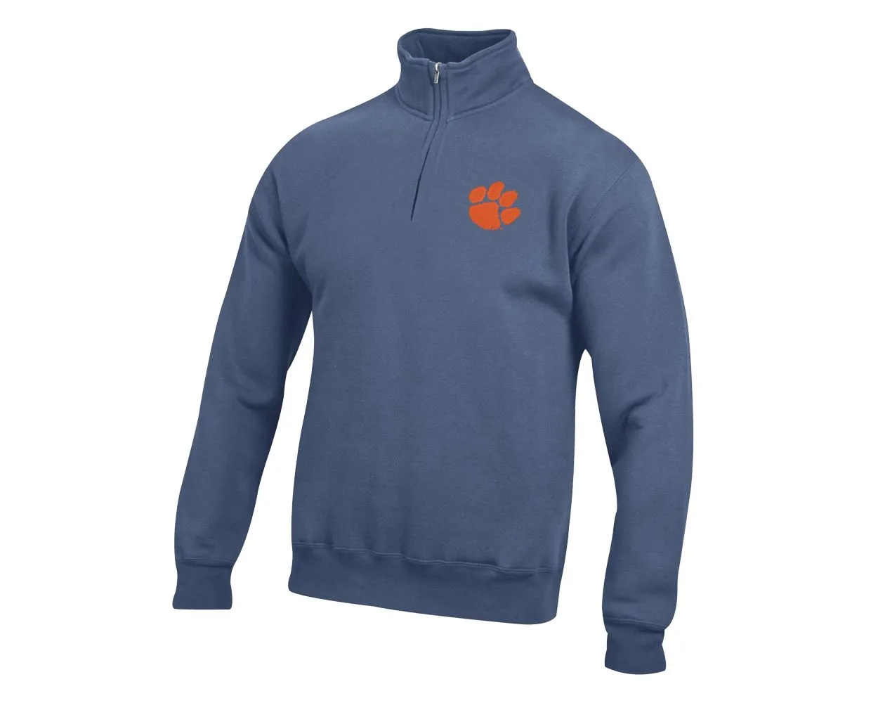 Clemson Big Cotton Quarter Zip Pullover