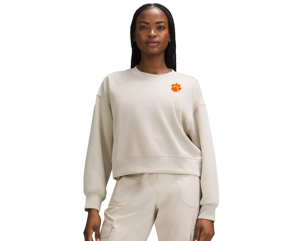 Clemson lululemon Women's Perfectly Oversized Softstreme