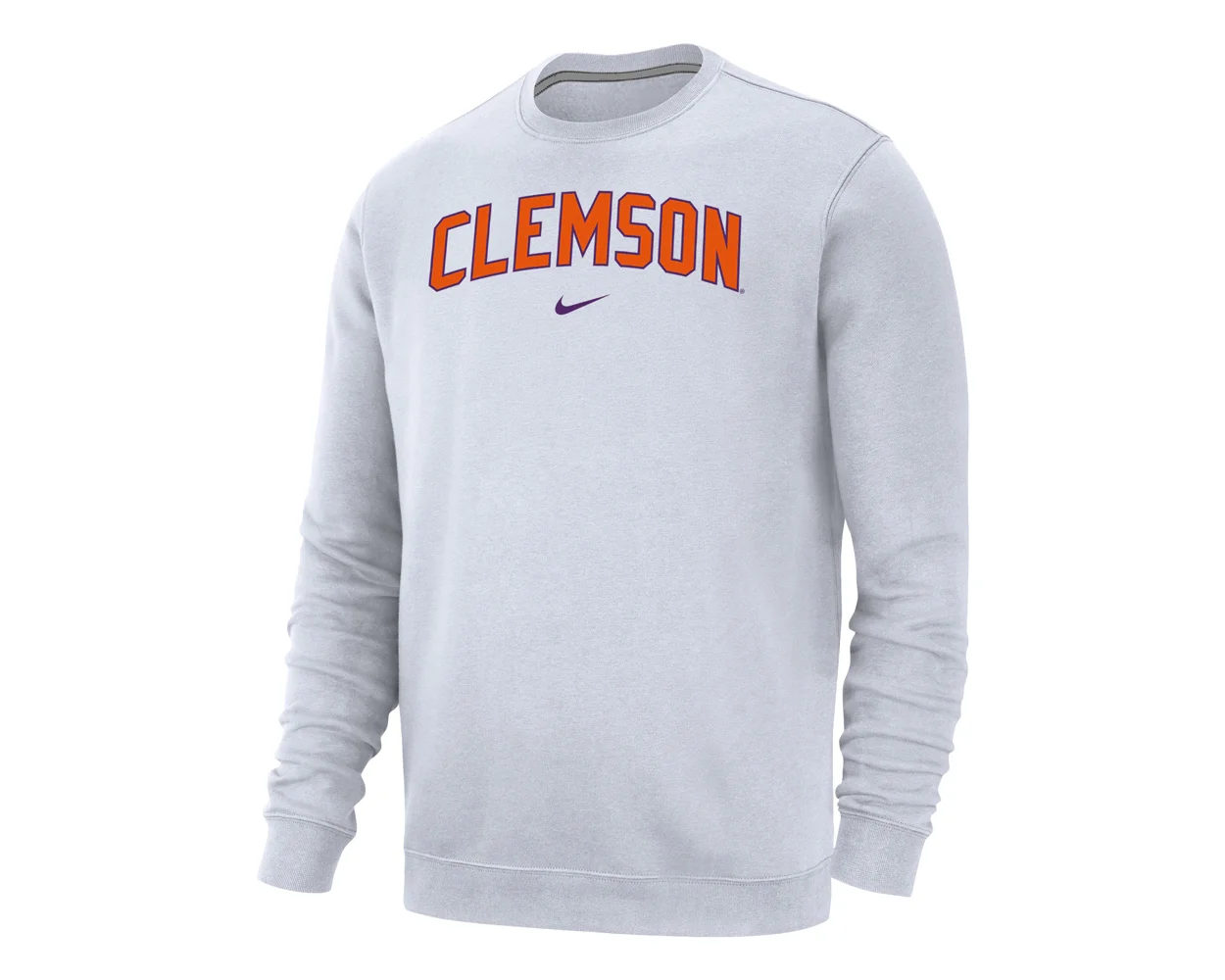 Clemson nike crewneck sweatshirt hot sale