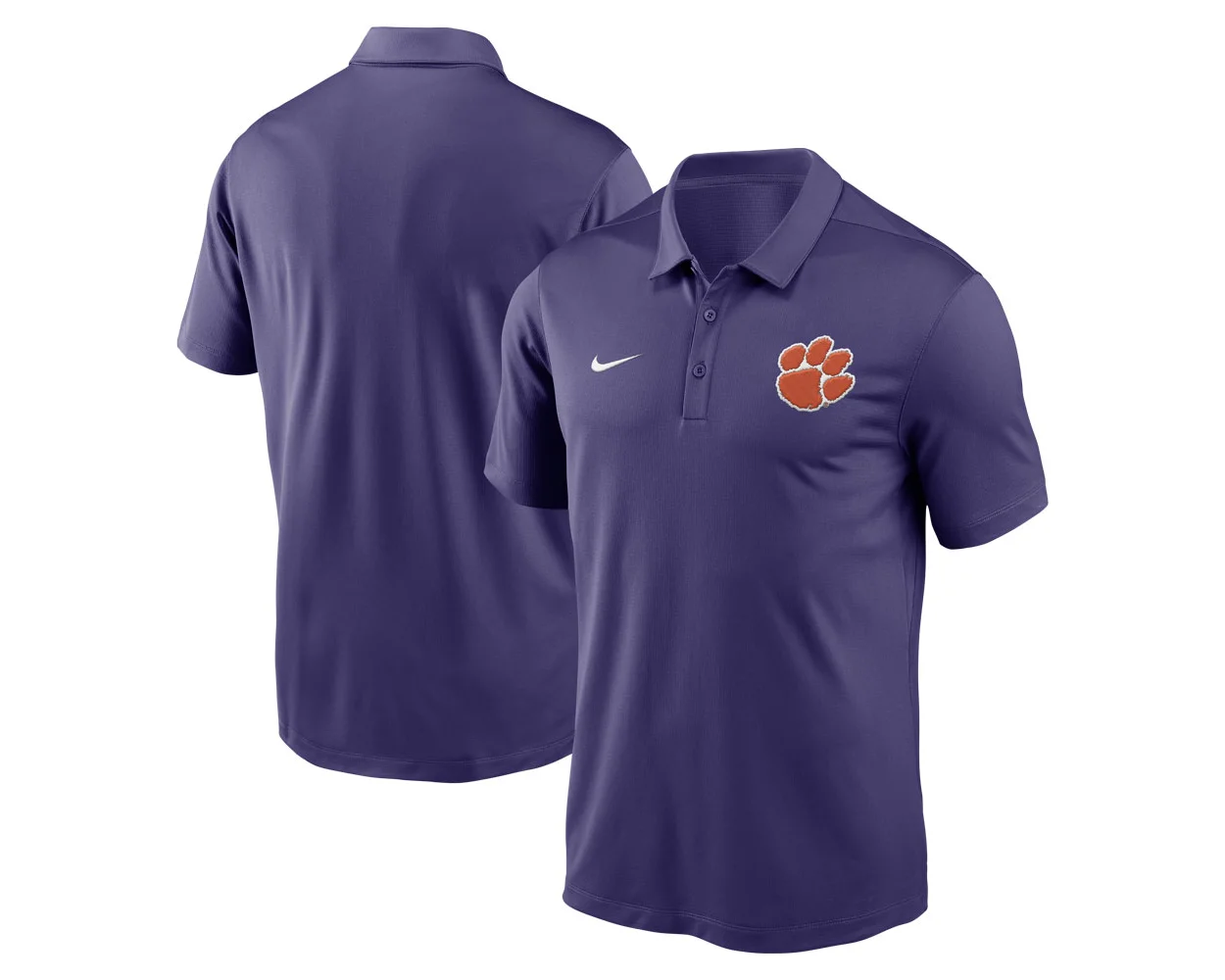 Nike clemson polo discount
