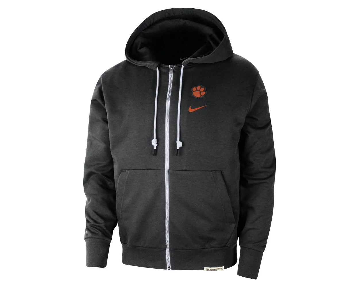 Clemson Nike Hooded Player Full Zip Jacket