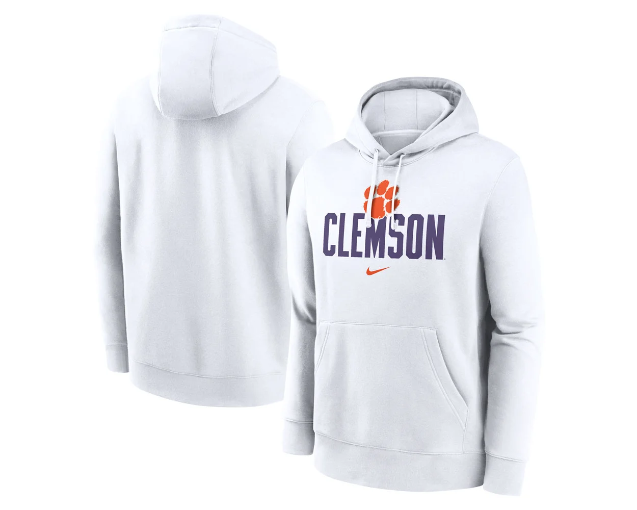 Clemson Nike Paw Club Hoodie