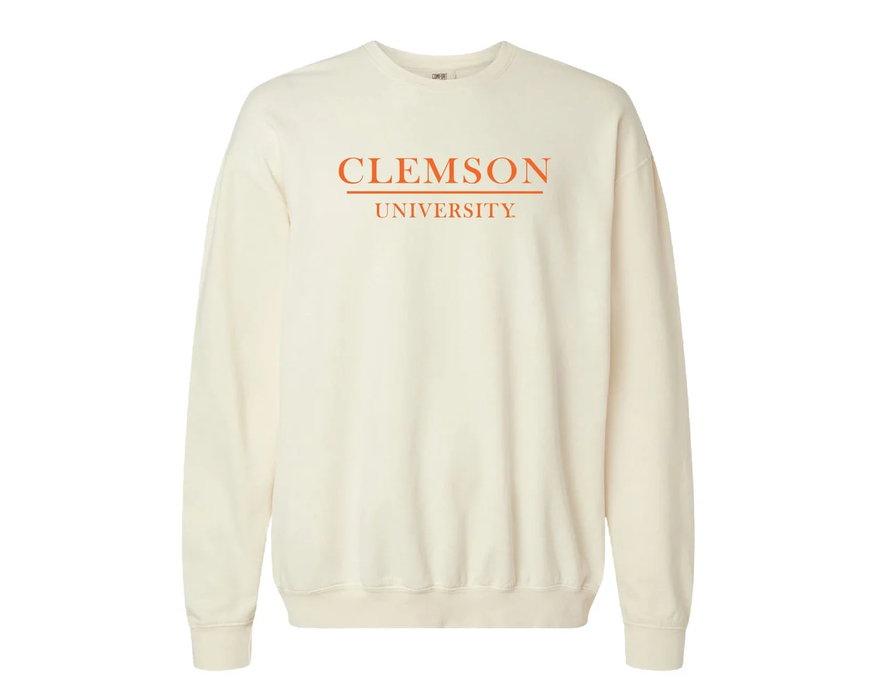Clemson University Comfort Colors Lightweight Crewneck
