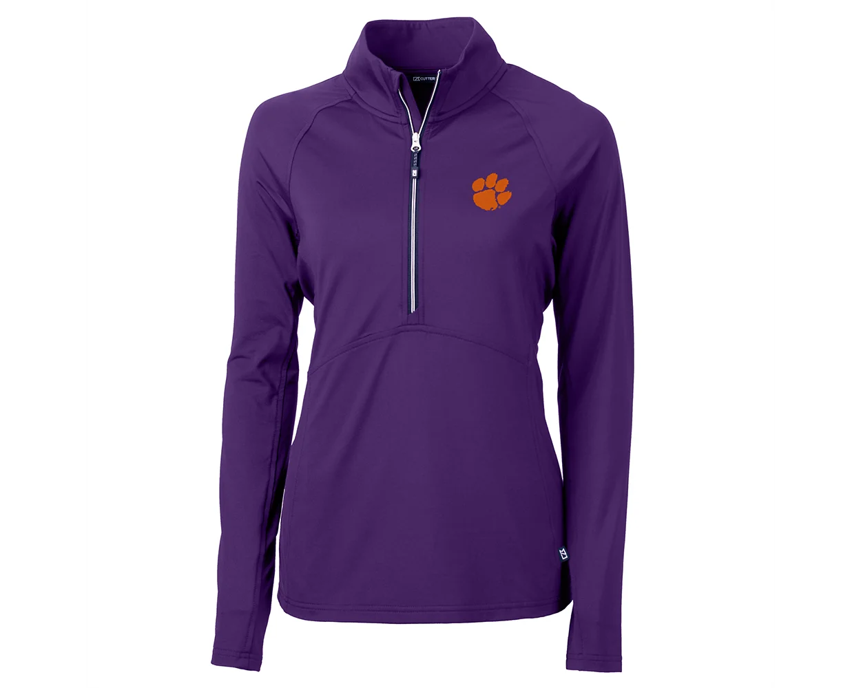 Clemson Cutter Buck Women s Adapt Eco 1 2 Zip Pullover