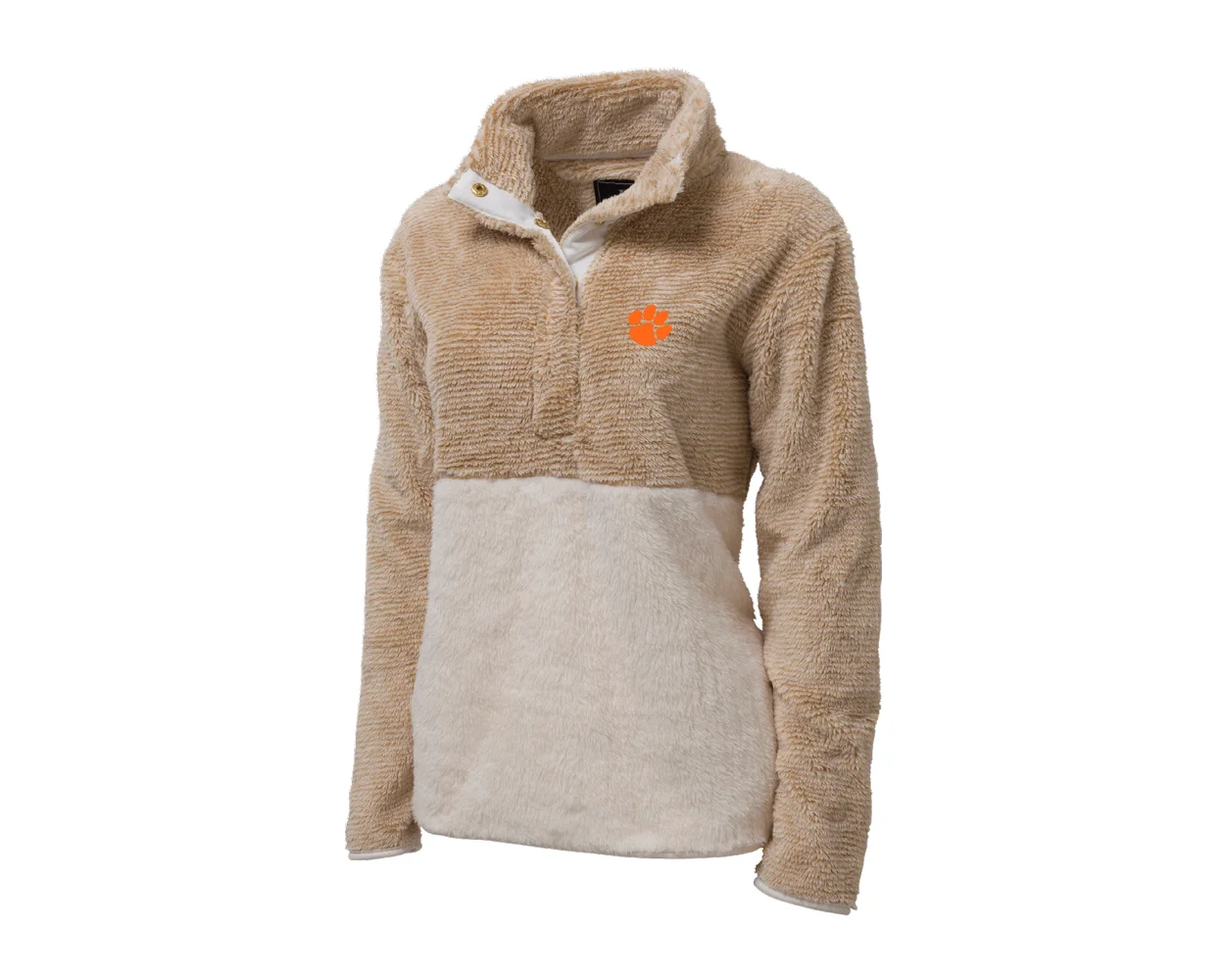 Fuzzy north face pullover best sale