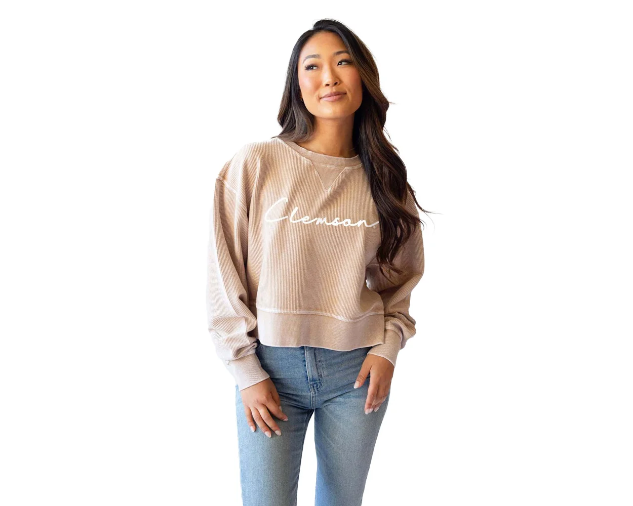 Clemson corded sweatshirt store