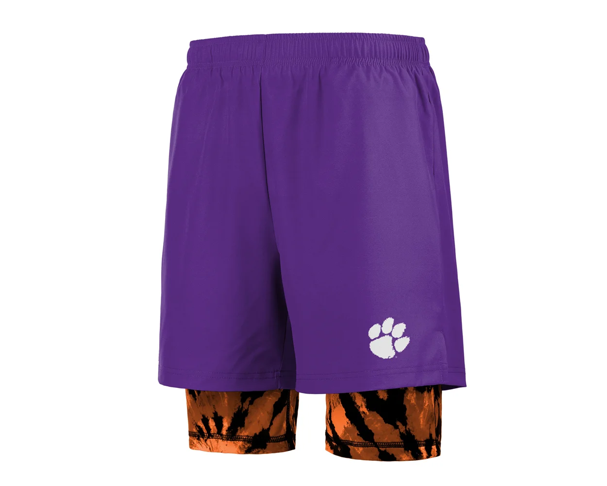 Woven running shorts top