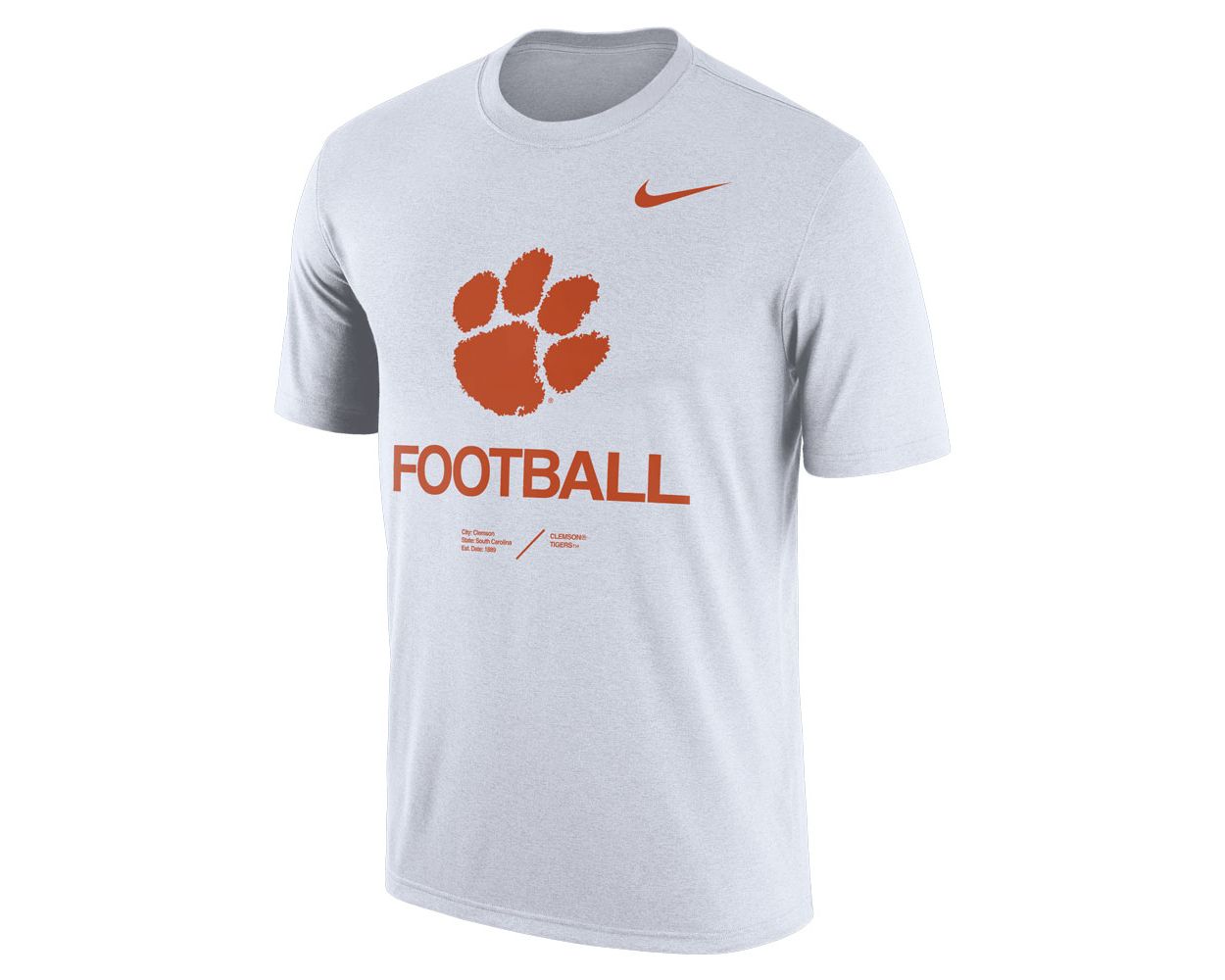 Clemson nike dri fit shirt